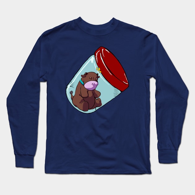 Choccymoo Long Sleeve T-Shirt by BeyondGravesArt